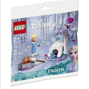 Elsa and Bruni’s Forest Camp - LEGO Disney Princess Polybag Set (30559) NIB 2022